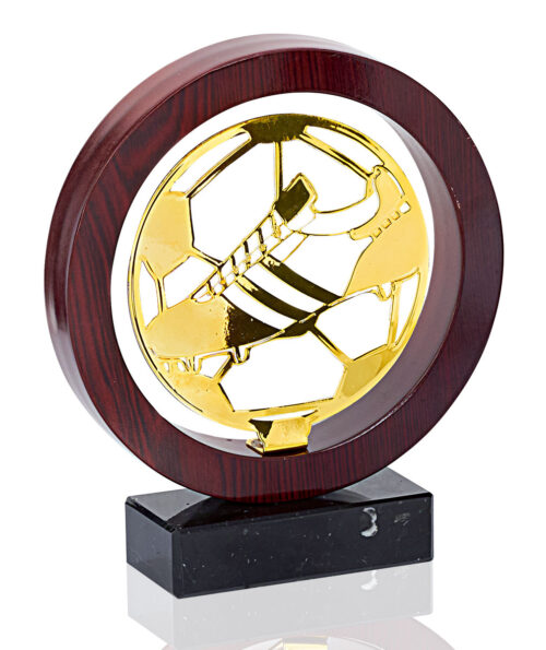 Trofeo de fútbol Ref.JX03 Altura 22cm**