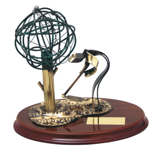 Trofeo de Agricultor  Ref.909  Altura 24 x 17cm**