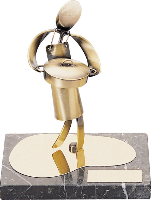 Trofeo de Cocinero/a  Ref.924 Altura 18 x 14cm**