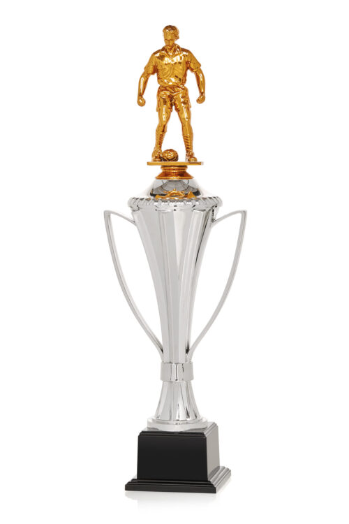 Trofeo de fútbol  Ref.181/7351 Oro,Plata,Cobre  Alturas 40cm 42cm 44cm