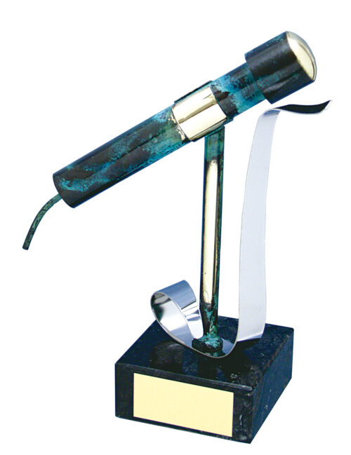 Trofeo de música (micro)  Ref.B19401 Alturas 21cm 24cm 27cm