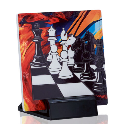 Trofeo de ajedrez Ref. 47502 Altura 12cm